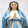 24.5" Our Lady of Lourdes Mother Virgin Mary Italian Statue Sculpture Figurine Vittoria Collection Made in Italy view 4