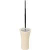 Gedy by Nameek's AU33-03 Gedy Flaca Aucuba Brush Holder, 2" L x 4.25" W, Transparent, 4.25" x 4.25" x 19.11", Natural Sand view 1