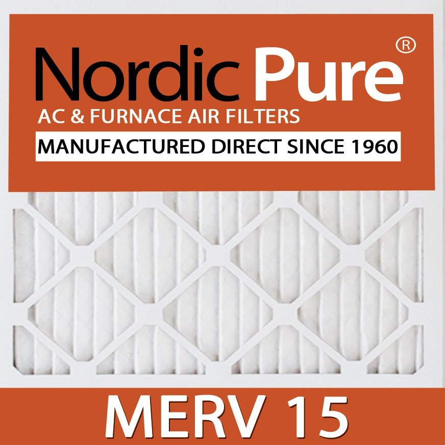 16x25x3 Carrier Replacement MERV 15 Plus Carbon Qty 1