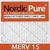 16x25x3 Carrier Replacement MERV 15 Plus Carbon Qty 1 view 1
