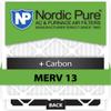 16x25x3 DayNight Replacement MERV 13 Plus Carbon Qty 1 view 1