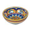 Deruta Hand Painted Geometric Cereal / Fruit Bowl Pattern D view 1