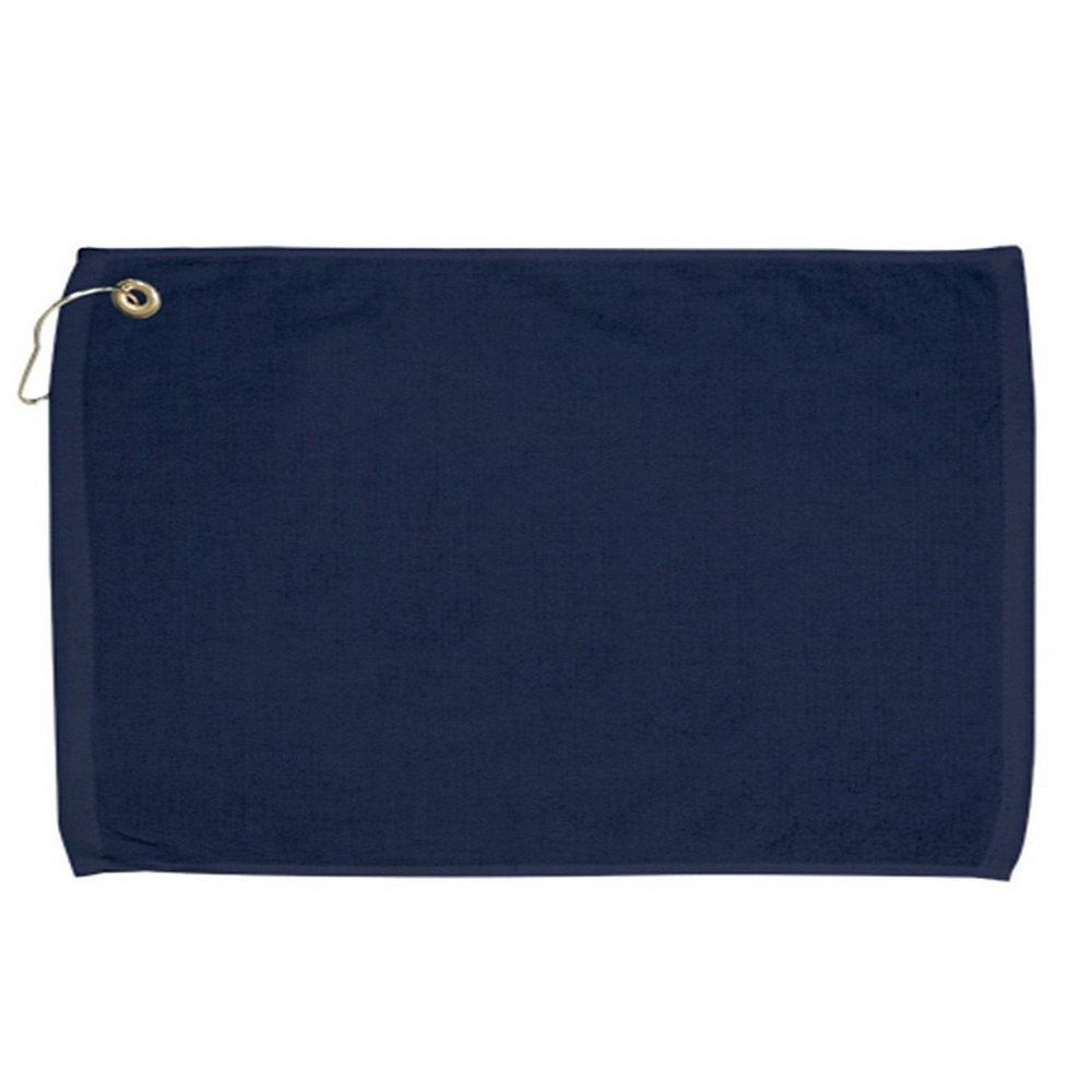 Carmel Towel Company Large Rally Towel with Grommet and Hook OS NAVY