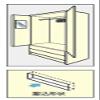 Lamp 30008 Apkl-310 Ventilator Apkl-310B, Black view 3