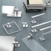 Gatco 4075 Elevate Single Robe Hook, Wall Mounted Hook for Bathroom Towels & Robes, Satin Nickel view 4