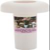 NoBrella Flower Vase Patio Table Umbrella Hole Insert, White view 1