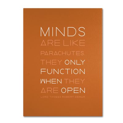 Trademark Fine Art An Open Mind II by Megan Romo Canvas Wall Artwork, 18 by 24-Inch