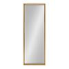 Kate and Laurel Calter Modern Framed Full Length Beveled Wall Mirror, 17.5x49.5 Gold view 2