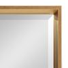 Kate and Laurel Calter Modern Framed Full Length Beveled Wall Mirror, 17.5x49.5 Gold view 4