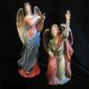 1999 Grandeur Noel Collectible Porcelain Hand Painted Angels-Collectors Edition-Set of 2-- Rare view 1