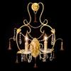 Castilian Metal and Glass Sconce view 1
