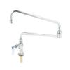 T&S Brass B-0319 Single Pantry Faucet, Special 24" Double-Joint Swing Nozzle view 1