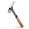 ESTWING Ultra Series Hammer - 15 oz Short Handle Rip Claw Framing Hammer with Smooth Face & Genuine Leather Grip - E15SR view 1