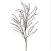 Arcadia Silk Plantation 45" Mini Flocked Seed Spray Lead Brown (Pack of 12) view 1