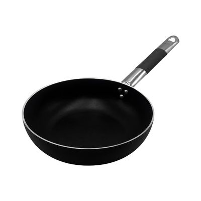 Pentole Agnelli Aluminium Black 3 Mm. Crystal Saute Pan 3 Mm. Thick, Diameter 28 Cm.