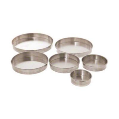 American Metalcraft, Inc A80012 Silver 6 Piece Round Straight Sided Cake Pan Set-A80012