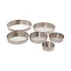 American Metalcraft, Inc A80012 Silver 6 Piece Round Straight Sided Cake Pan Set-A80012 view 1