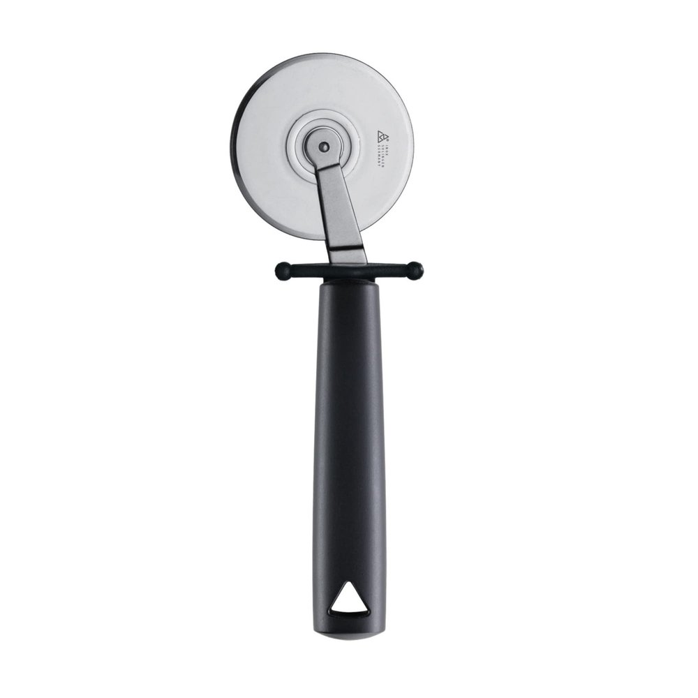 triangle Pizza Cutter - 3 in. (7.6 cm) - Stainless Steel Wheel Blade for Cutting Pizza & Pasta Dough - GreenGrip Handle - Made in Germany