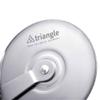 triangle Pizza Cutter - 3 in. (7.6 cm) - Stainless Steel Wheel Blade for Cutting Pizza & Pasta Dough - GreenGrip Handle - Made in Germany view 3