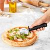 triangle Pizza Cutter - 3 in. (7.6 cm) - Stainless Steel Wheel Blade for Cutting Pizza & Pasta Dough - GreenGrip Handle - Made in Germany view 4