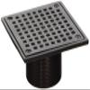 Jones Stephens D6094RB 4" Oil Rubbed Bronze Square Spud Strainer view 2