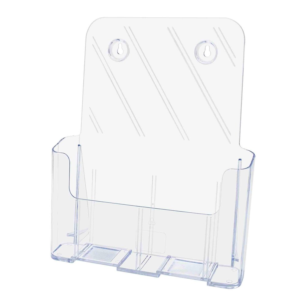 Deflecto 77001 Literature Rack,Magazine Size,9-1/4-Inch x3-3/4-Inch x10-3/4-Inch,CL