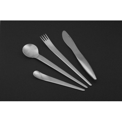 mono Mono Tools Daily 4 Piece Flatware Set by Michael Schneider