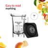 Blendtec 37 oz Twister Jar Commercial Grade, Spectacula Spatula and Mini Gripper Lid - Replacement Blender Container Set for Shakes, Smoothies, and Thick Blends - 16 oz Blending Capacity view 4