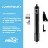 Wright Products V2012BL Heavy Duty Tap-N-Go Pneumatic Closer, Black view 4