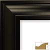 Craig Frames 21834700BK 17 by 23-Inch Black Picture Frame, Single White Collage Mat with 9-4 by 6-Inch Openings view 2