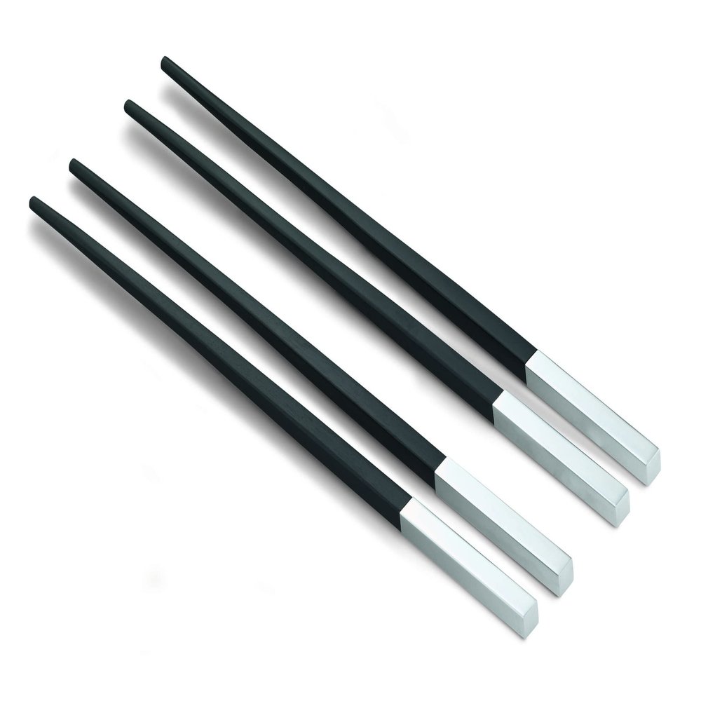 Philippi ph-193299 Chopsticks (Asian Cutlery), Nickel, Black, 23 cm