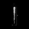 Vickerman 8" Clear Icicle Christmas Ornament - Clear - 6-Pack - Shatterproof Plastic - Sparkly and Glittery Accents - Festive Holiday Decor - Fun Christmas Decor - Reliable and Durable view 2