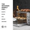 Waring Commercial WCO250X Quarter Size Pan Convection Oven, 120V, 5-15 Phase Plug view 2