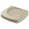 Swing Top Lid for Untouchable Recycling Center, 16" Square, Beige view 1