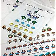 Holiday Flour Sack Kitchen Tea Towel A Family Christmas Towel