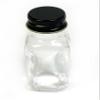 National Artcraft 2-1/2" x 1" Square 1/2 oz. Glass Bottle (Pkg/5) view 1