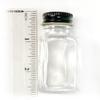 National Artcraft 2-1/2" x 1" Square 1/2 oz. Glass Bottle (Pkg/5) view 4