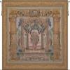 C Charlotte Home Furnishings Inc. Terrasse with Border I French Tapestry Wall Hanging | Viscose Cotton and Polyester Blend Wall Art | 25 in. x 32 in | Home Decor Accents view 1