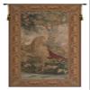 Charlotte Home Furnishings Inc. Le Point Deau Cheval French Tapestry Wall Hanging 60 x 30 Inch Viscose Cotton and Polyester Blend Wall Art Perfect For Home Decor Wall Decor by Albert Eckhout view 1