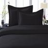 Elegant Comfort 1500 Premier Hotel Quality Super Soft Wrinkle Free 3-Piece Duvet Cover Set, King/California King - Black view 1