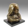 Kunst & Ambiente - Modern Art Bronze Sculpture - Mona Lisa - Signed Fernando Botero - Statues for Sale - Decorative Figurine - Figure on Marble Base view 1