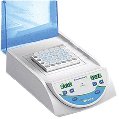 Benchmark Scientific MyBlock BSH5001-1B-E Single Position Dry Bath with Quick-Flip Universal Block, 230V with EU Plug