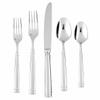 Fortessa Bistro 18/10 Stainless Steel Flatware Dessert/Oval Soup Spoon, Set of 12 view 4