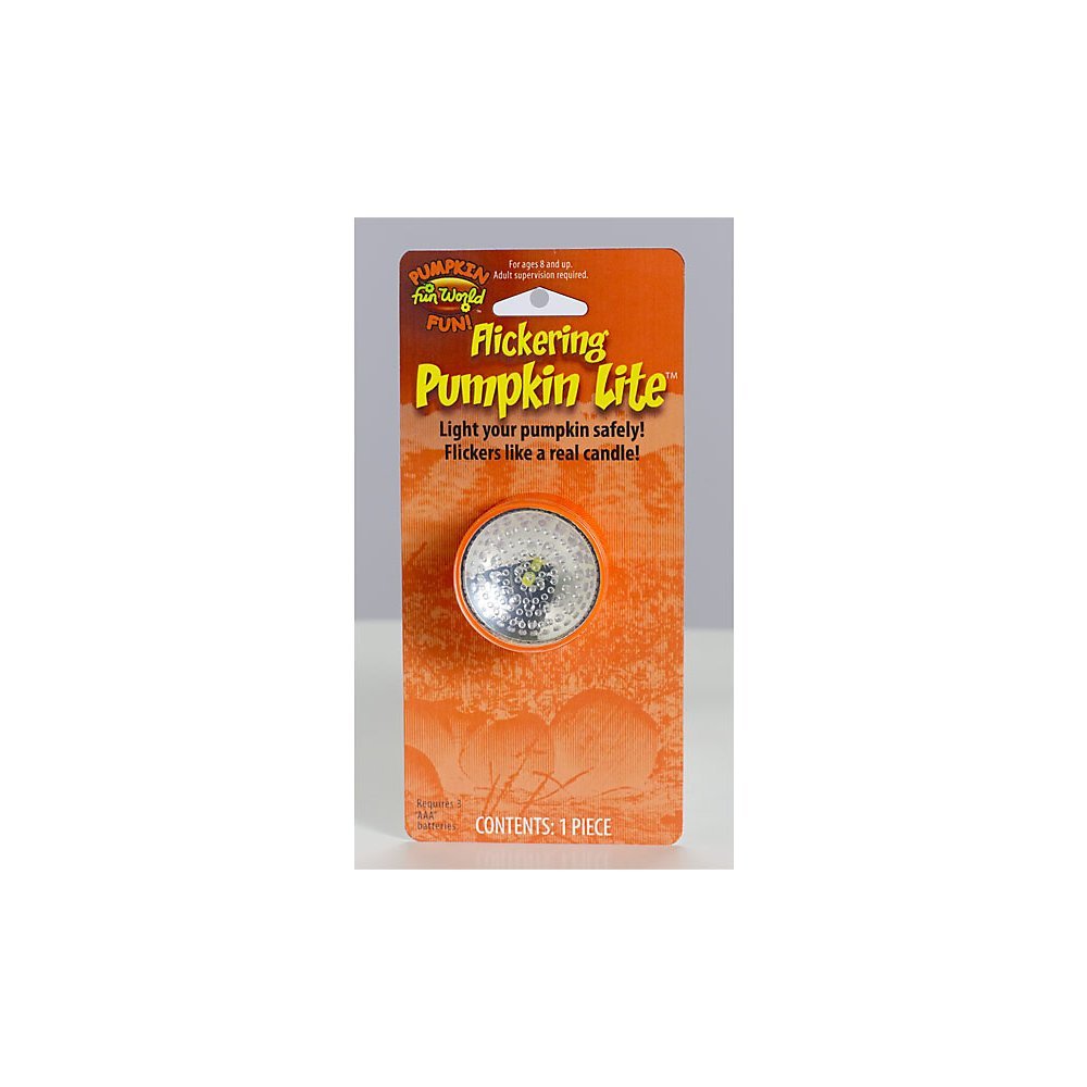 Fun World Pumpkin Pro Yellow Flicker Pumpkin Light