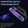 Handheld UV Black Light Torch Portable Blacklight with LED view 4
