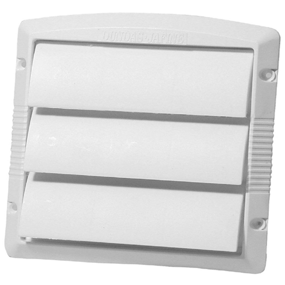 Dundas Jafine LC4WZW 4 White ProVent Louvered Exhaust Cap