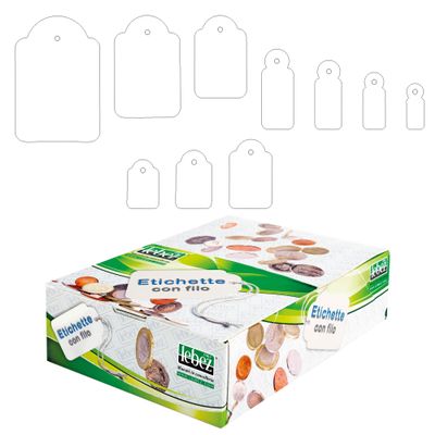 LEBEZ Box 500 Labels with Filo A392 (36 x 54 mm)