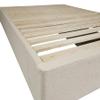 PlushBeds Orthopedic Foundation 7.5" Industry Standard Height | Sturdy Spruce Wood Frame |Wrapped in GOTS Certified Organic Cotton Fabric| Heat Treated| Greater Breathability & Durability| King view 3