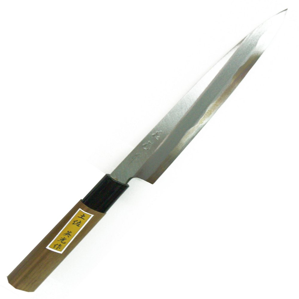  Tosa Knife, Masao Ma, Single Edged, Yanagi Blade, Blue Steel, No. 2, 6.7 inches (170 mm)
