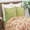 C&F Home Deanna Multi-Color Striped Flower Floral Design Full/Queen Size Cotton Duvet Cover All Season Fall Spring Summer Bed Bedroom Decor Decoration (Duvet Cover Only) Full/Queen Duvet Cover view 2